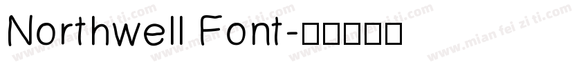Northwell Font字体转换